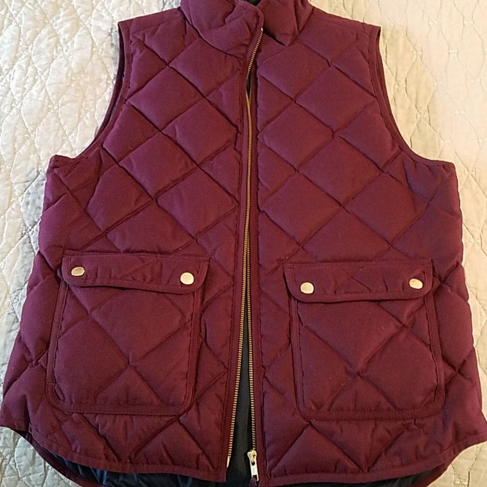 J Crew puffer vest